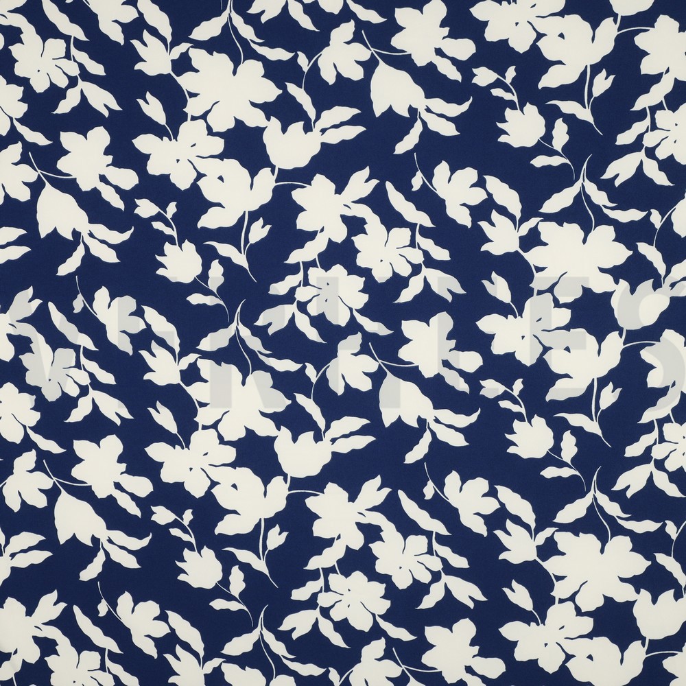 MAGNOLIA STRETCH FLOWERS NAVY