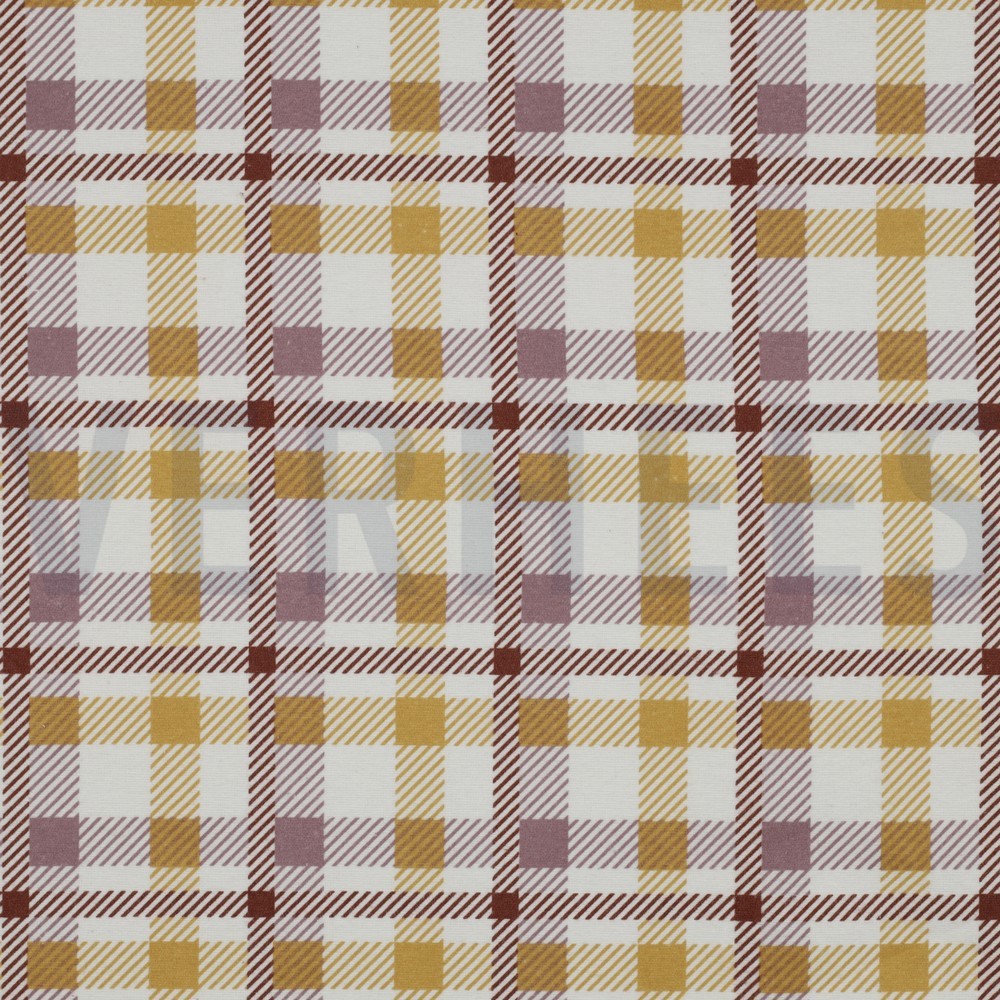 FLANNEL CHECK OCHRE (hover)