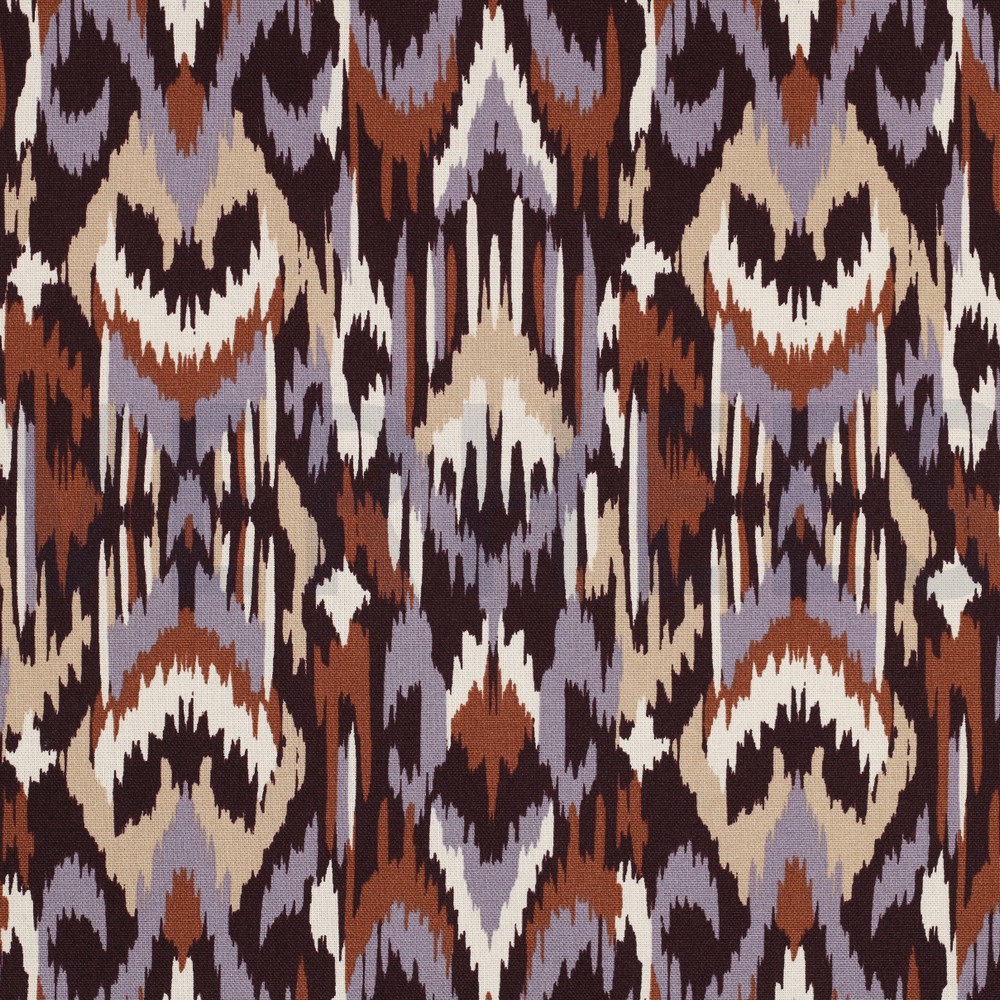 CANVAS ABSTRACT AUBERGINE