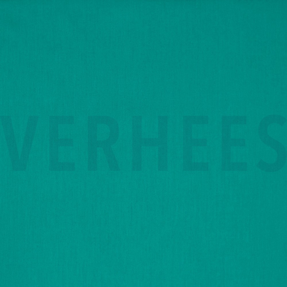 COTTON POPLIN TEAL