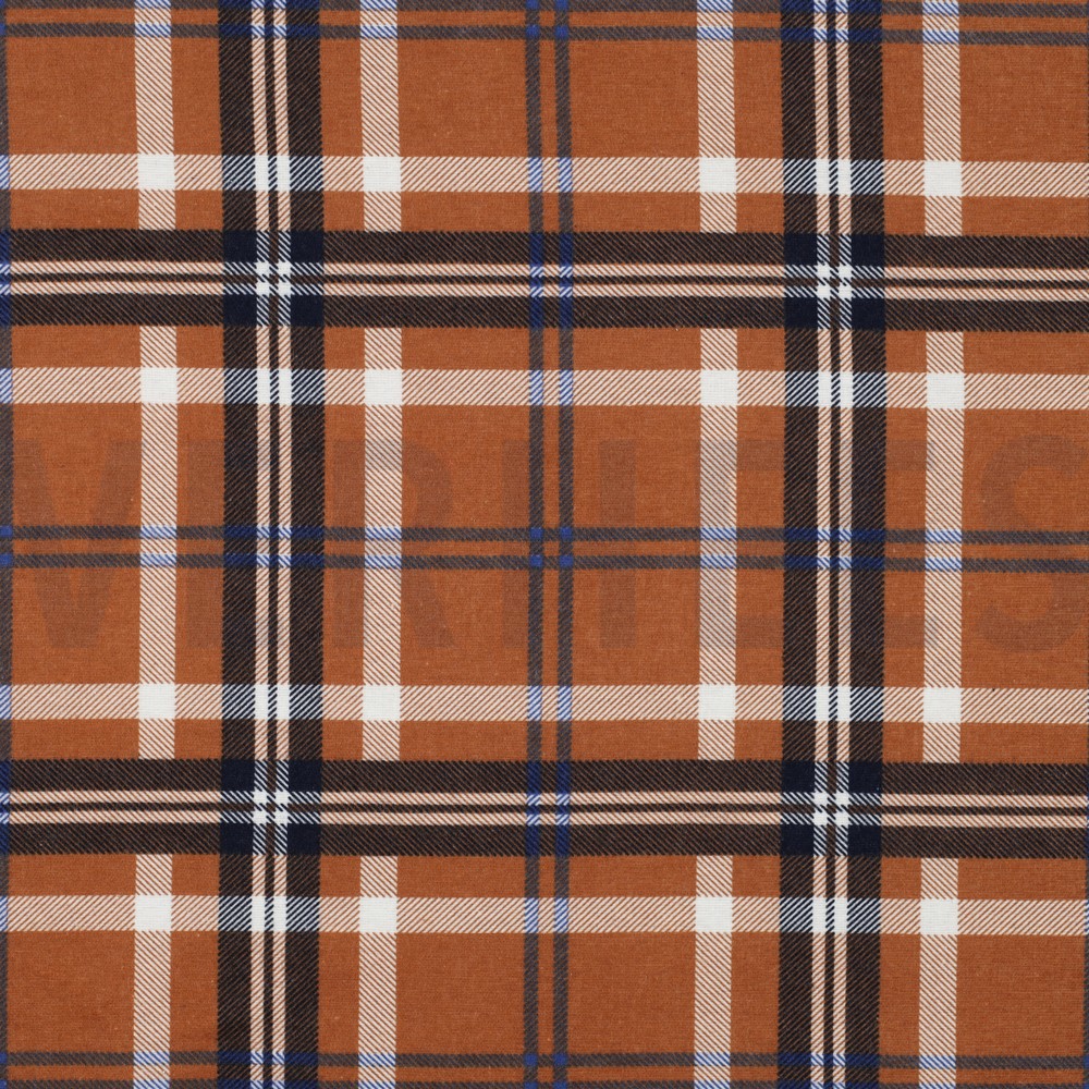 FLANNEL PLAID RUST (hover)