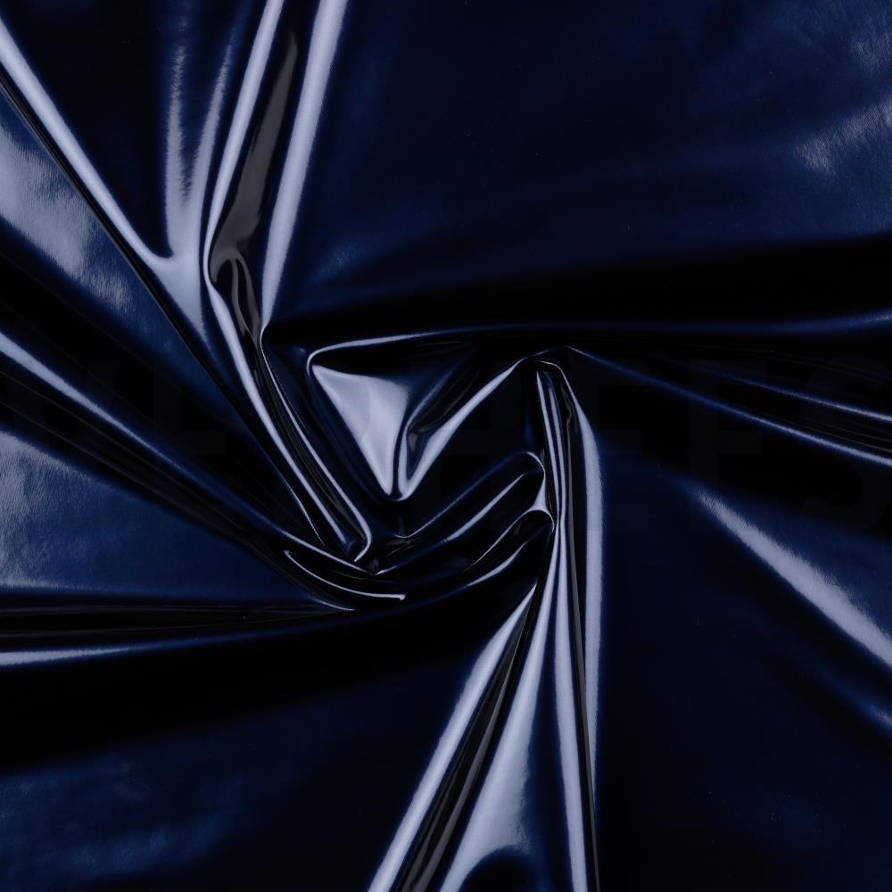 LACQUER FABRIC NAVY