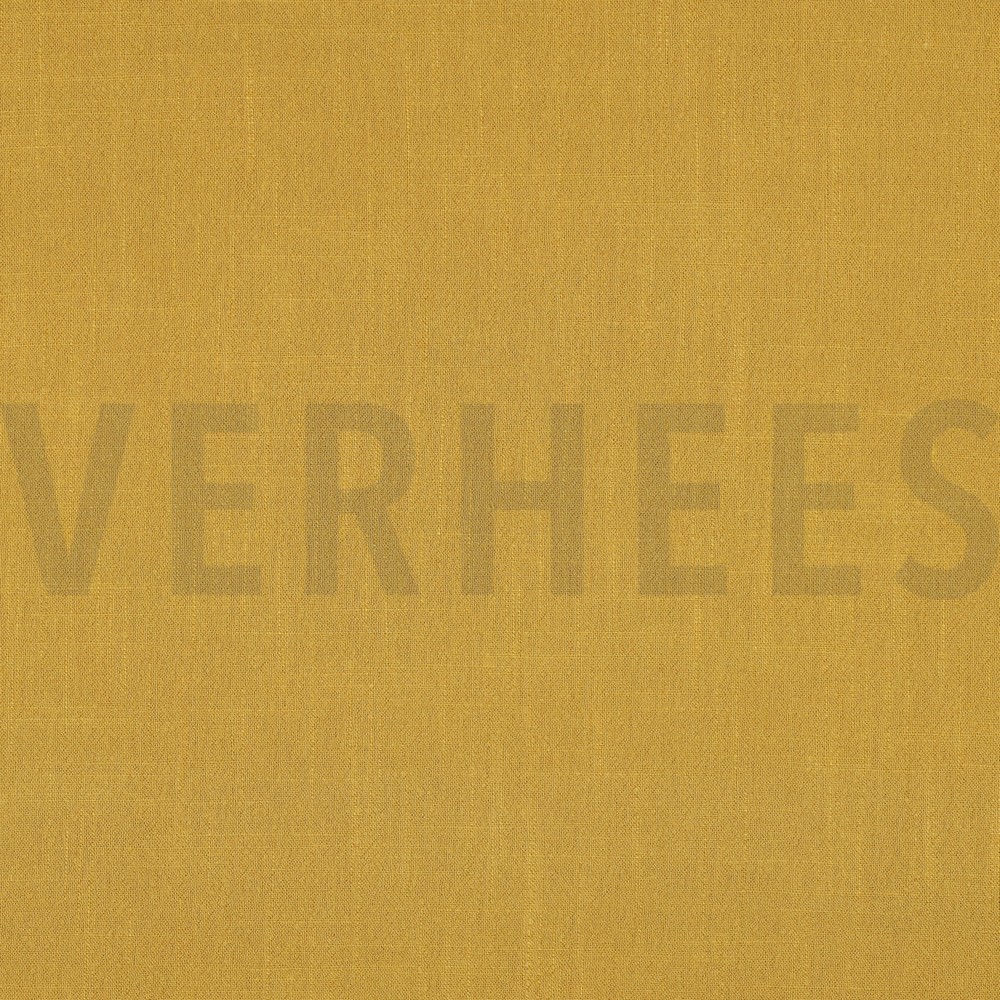 LINEN VISCOSE WASHED OCHRE (hover)