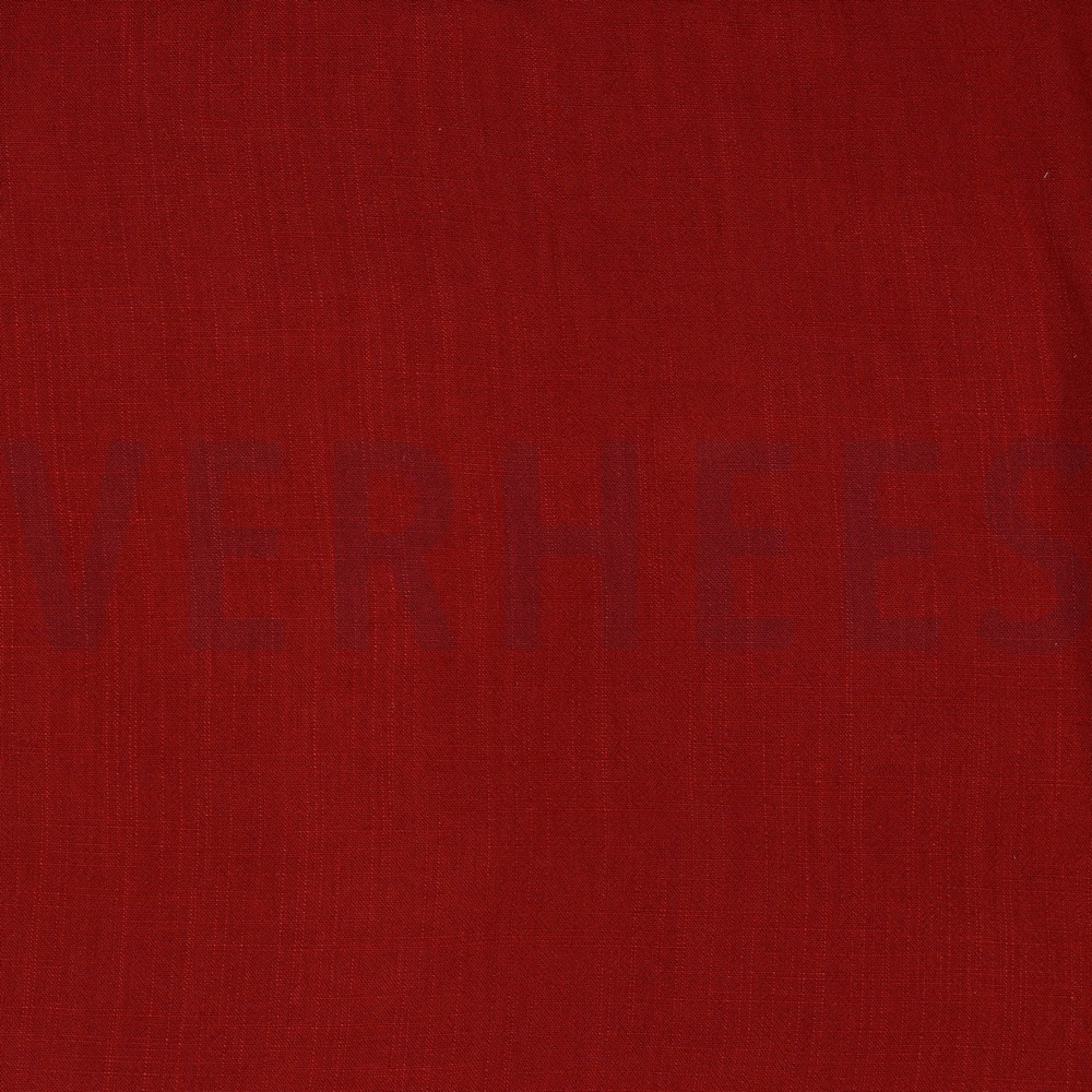 LINEN VISCOSE WASHED DARK RED (hover)