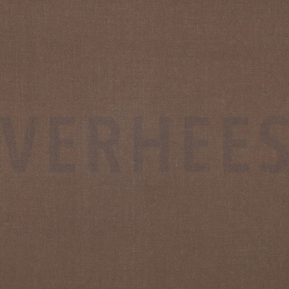 LINEN VISCOSE WASHED LIGHT BROWN (hover)