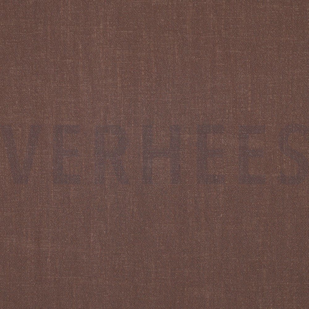 LINEN VISCOSE WASHED BROWN (hover)