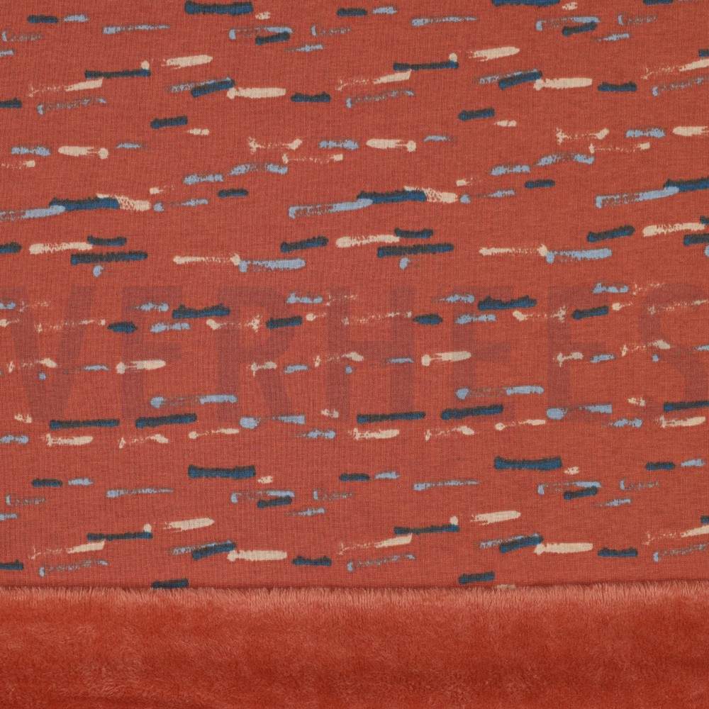 PURRING FUR STRIPES TERRACOTTA (hover)