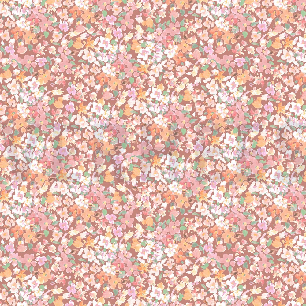 JERSEY DIGITAL SMALL FLOWERS BLUSH