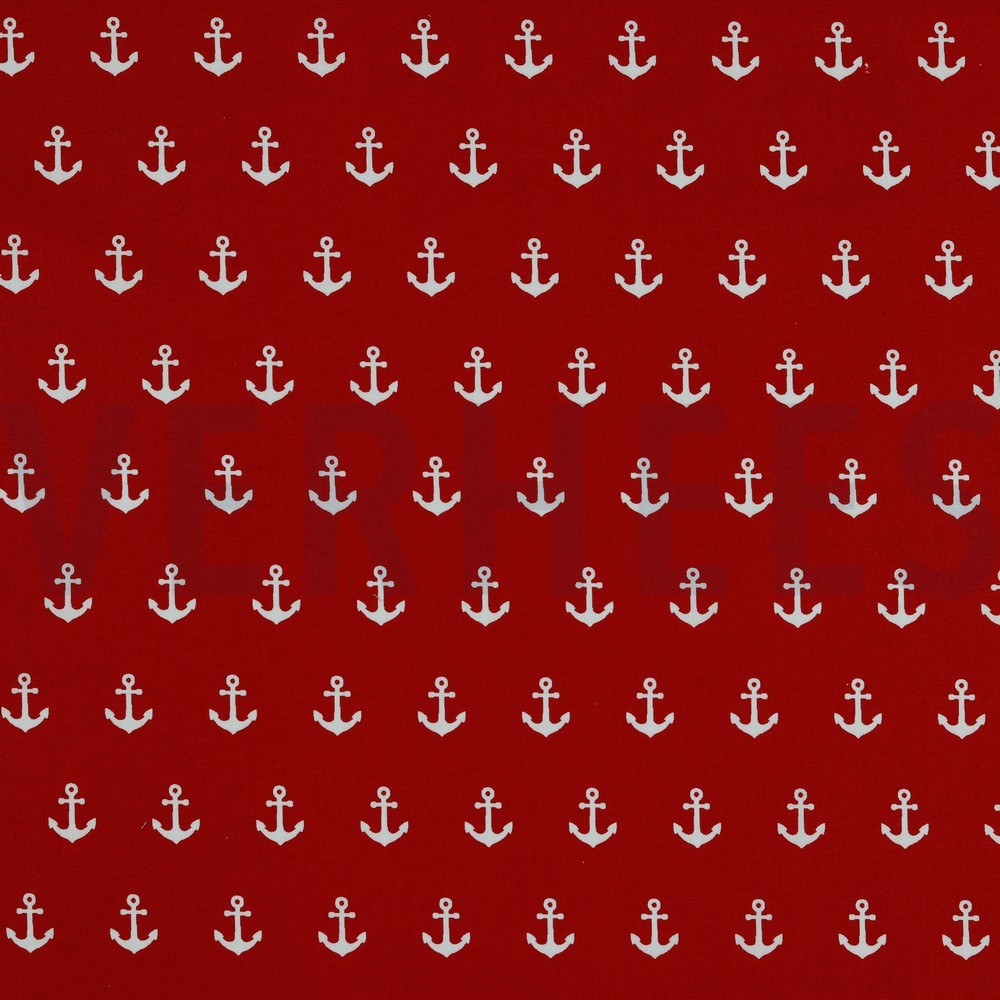 POPLIN ANCHOR RED (hover)