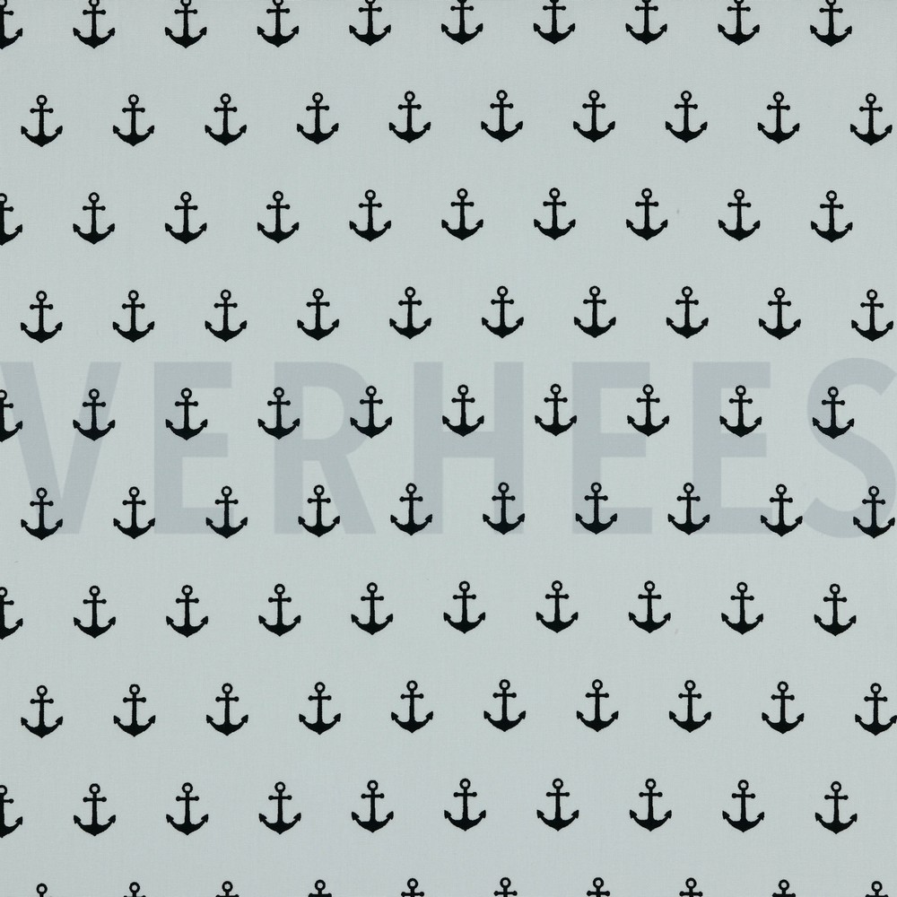 POPLIN ANCHOR WHITE/NAVY (hover)