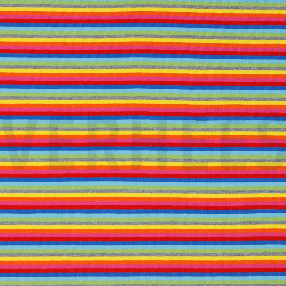 COTTON JERSEY YARN DYED STRIPES MULTICOLOUR (hover)