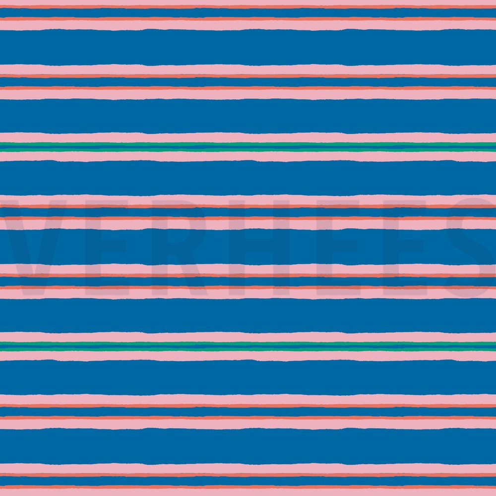 JERSEY STRIPES COBALT (hover)