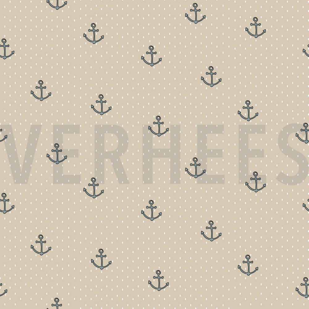 POPLIN BABY MARITIME SAND