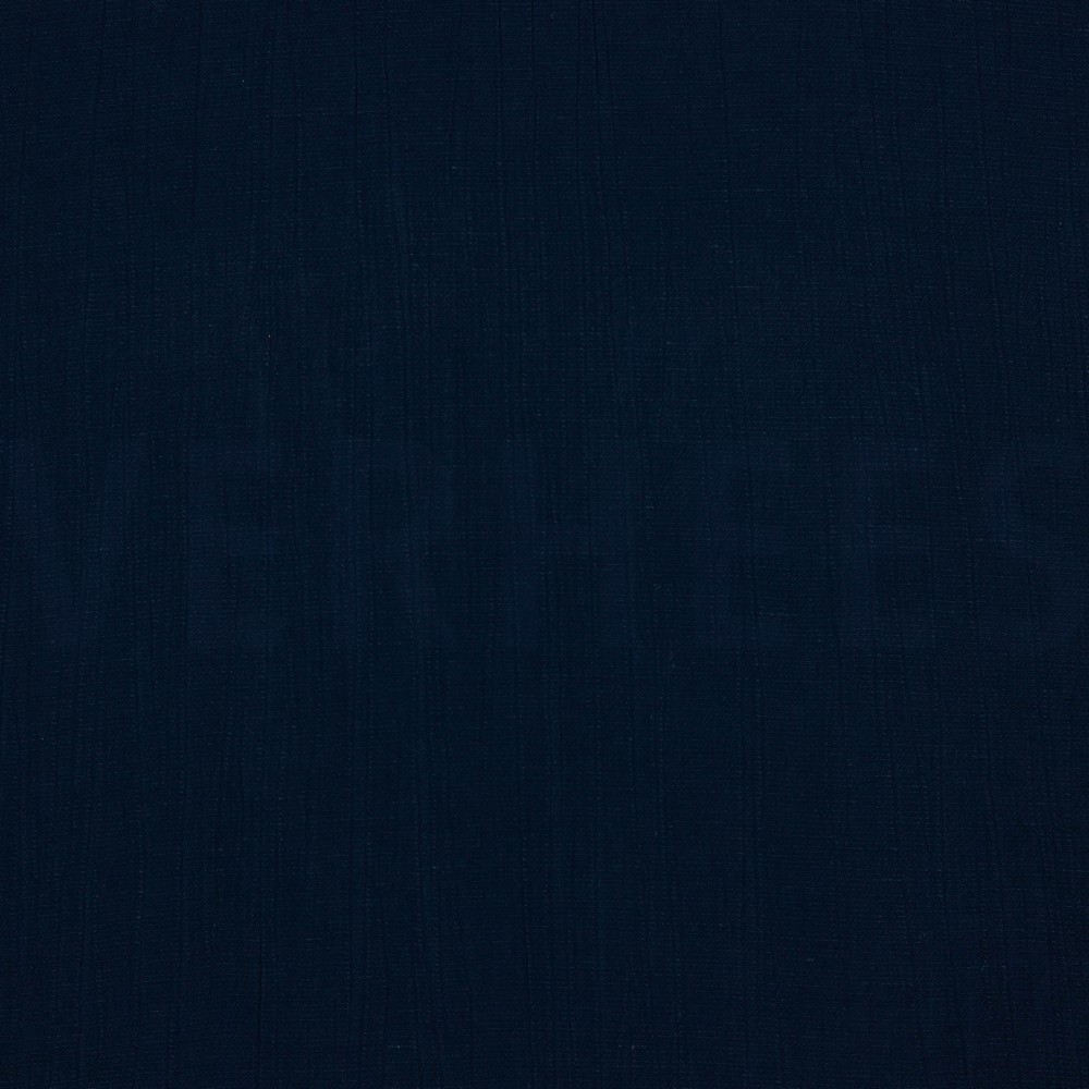 LINEN VISCOSE CRINKLE NAVY (hover)