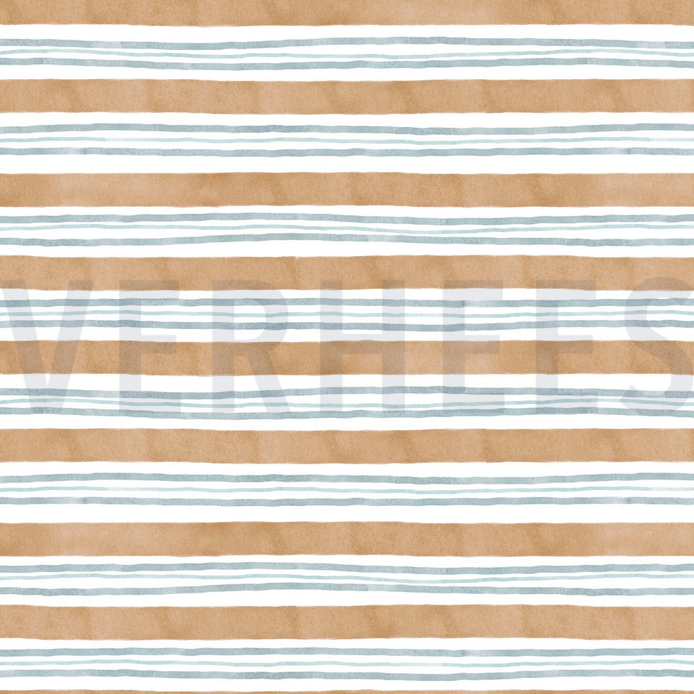 SWEAT DIGITAL STRIPES DARK APRICOT