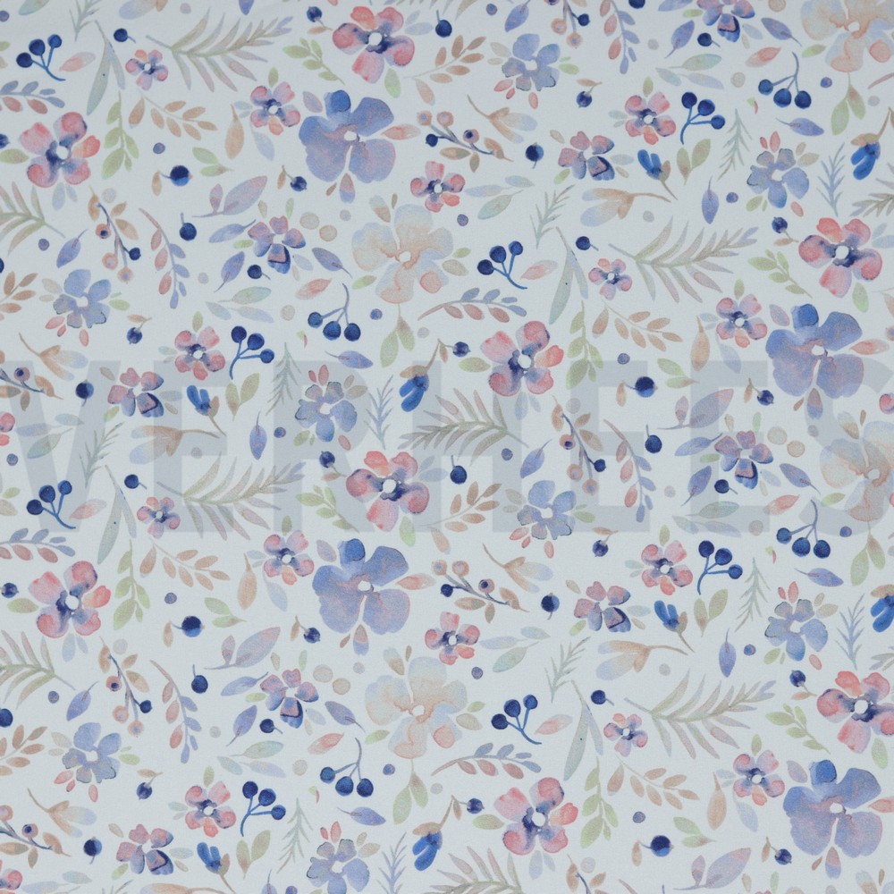 SOFTSHELL DIGITAL FLOWERS WHITE