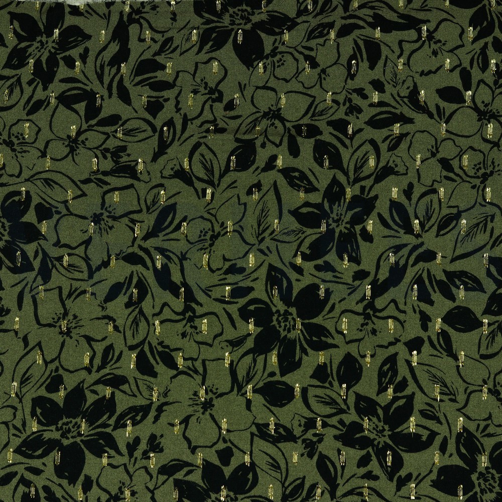 VISCOSE LUREX FLOWERS PICKLE (hover)