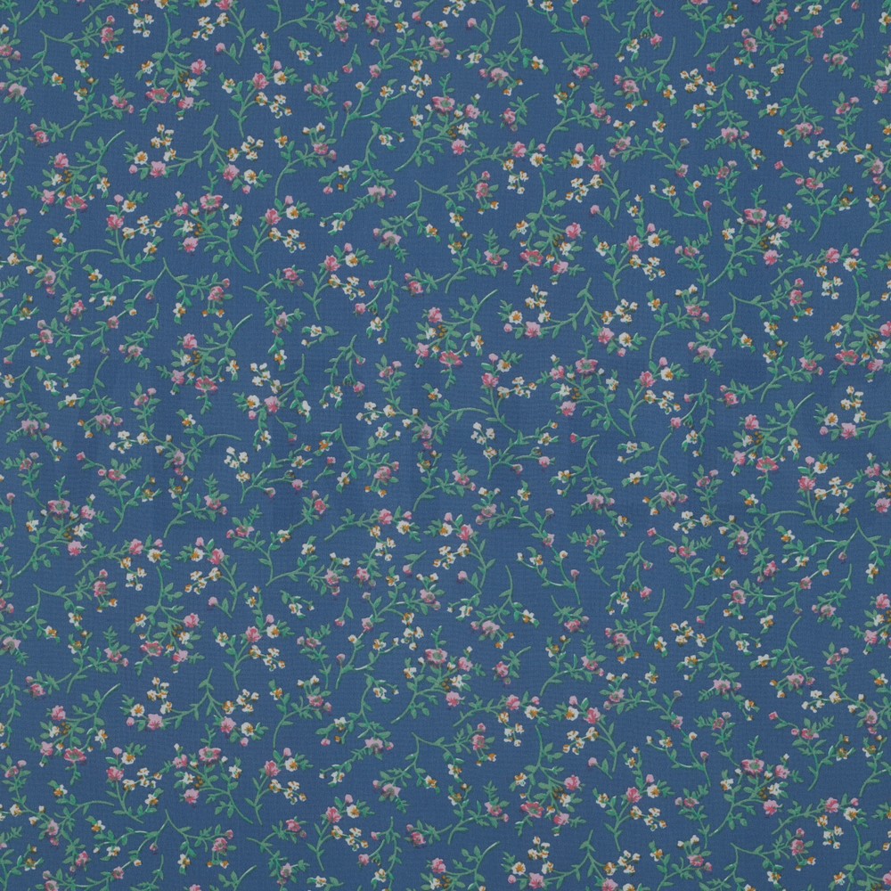 CHIFFON FLOWERS BLUE (hover)