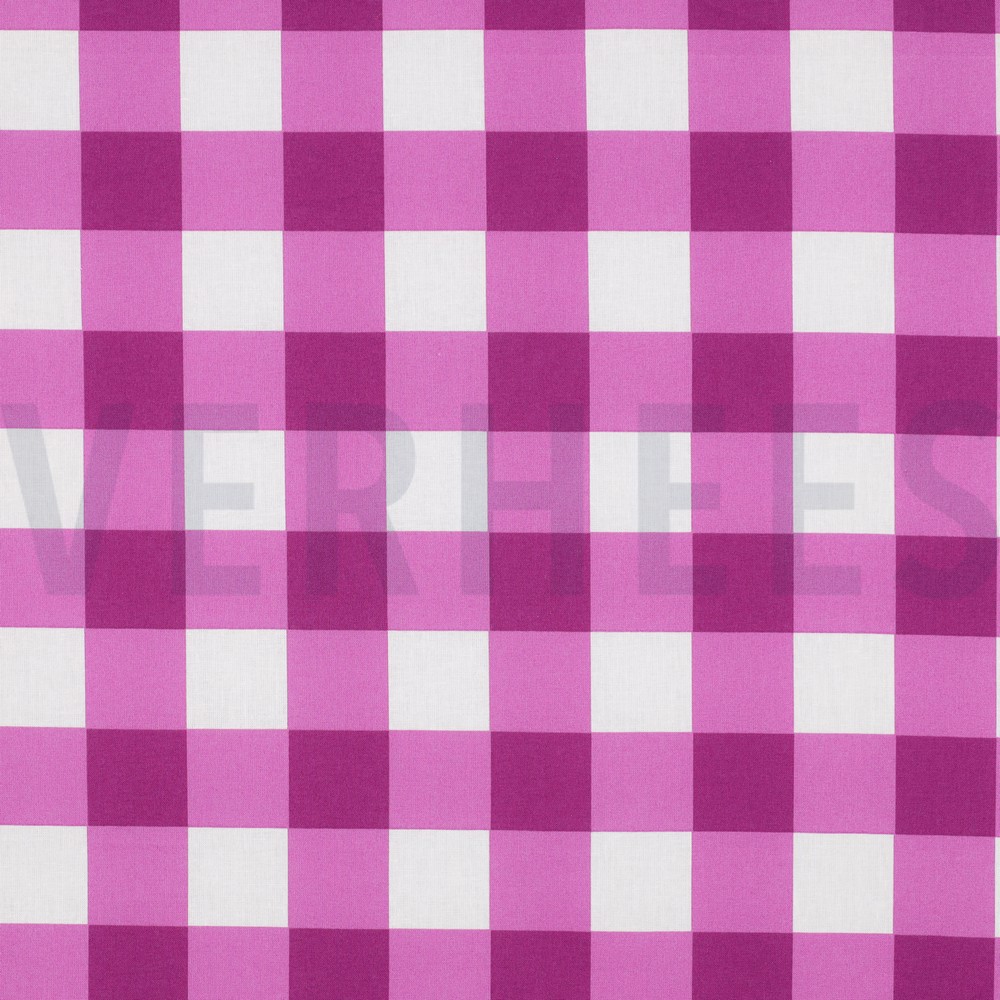 COATED COTTON CHECKS PURPLE (hover)