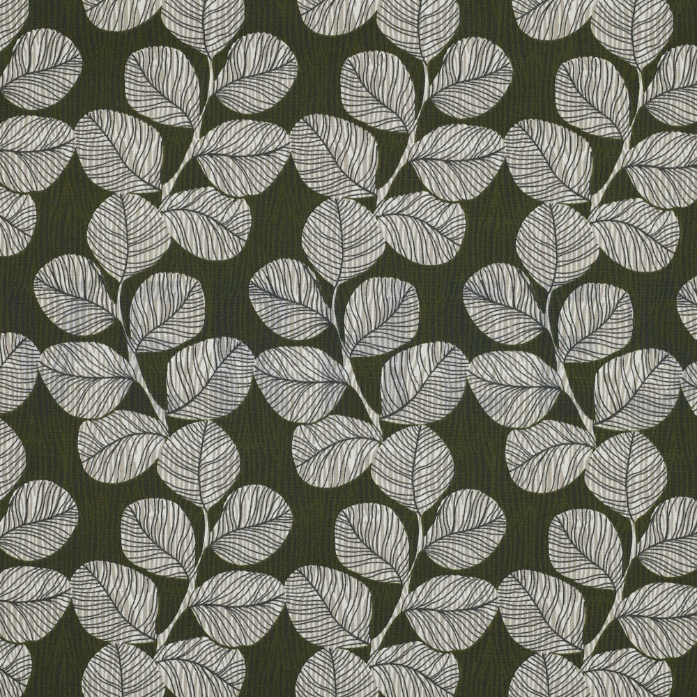 COATED COTTON LEAVES ARMY GREEN (hover)